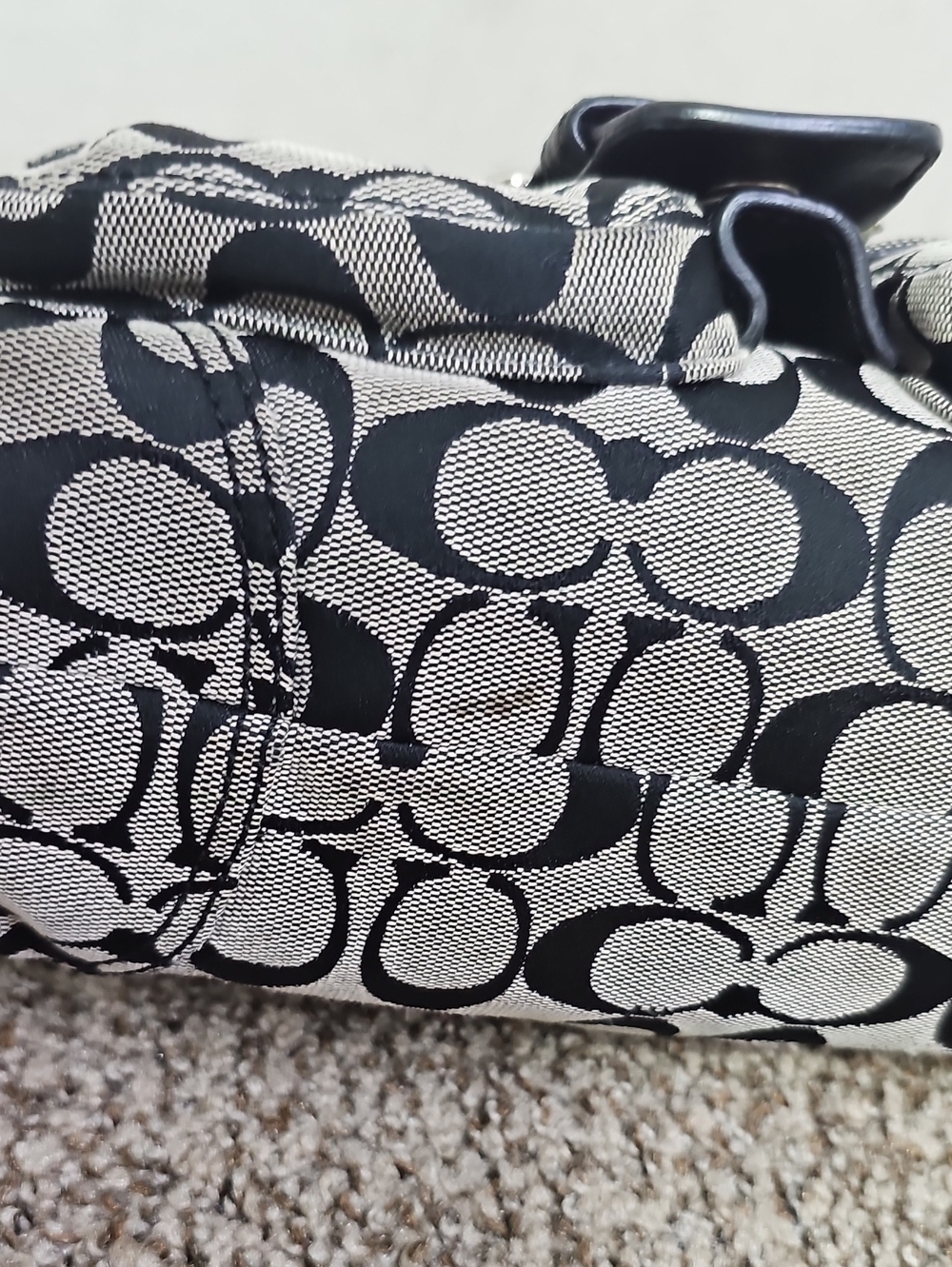 COACH 11862 SOHO SIGNATURE FLAP SHOULDER BAG BFPM-08-041 View 6